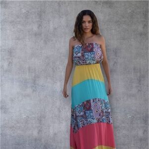 Xtaren BOHO Maxi Dress M